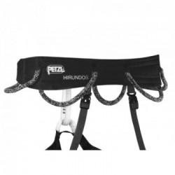 Petzl C036CA01 HIRUNDOS Taglia S Nero - Imbracatura d’arrampicata leggera e confortevole per la performance in arrampicata