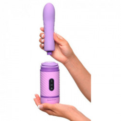 Fantasy For Her - Vibratore Riscaldante, Funzione Shock, Rimovibile, Silicone