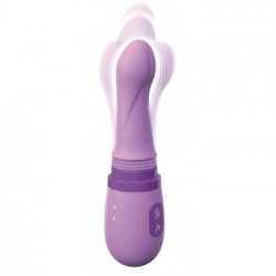 Fantasy Personal Sex Machine - Vibratore Riscaldante, Sex Machine, Lungo, Viola, Impermeabile, 21 cm