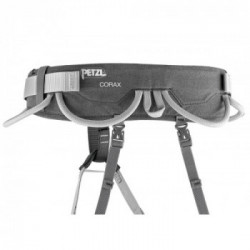 Petzl C051CA00 CORAX Turchese, Taglia 1 - Imbracatura per arrampicata e alpinismo polivalente e interamente regolabile