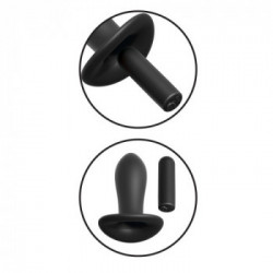 Fetish Fantasy Series - Slip con Vibratore,Perizoma, Nero, Remote Control, Ricarica Usb