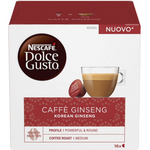 Nescafé Ginseng Capsule caffè 16 pezzo(i)