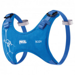 Petzl C018BA00 BODY Blue - Comode bretelle per completare un’imbracatura bassa per bambini