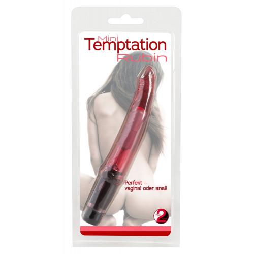 You2Toys - Vibratore Anale, Rosso, Pvc, Lungo ,...