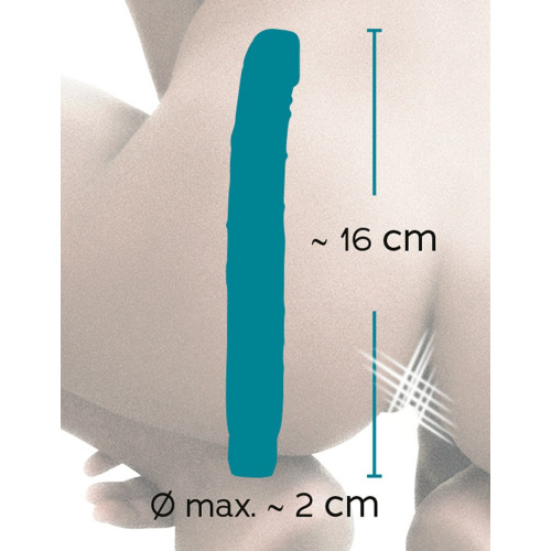 You2Toys - Vibratore Anale, Pvc, Blu, Stimolante