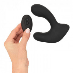 Rebel - Plug Anale, Remote Contro, Nero, Ergonomico, Ricaricabile