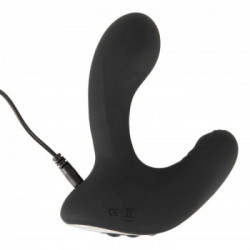 Rebel - Plug Anale, Remote Contro, Nero, Ergonomico, Ricaricabile