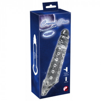 Crystal Skin Penis Sleeve -...