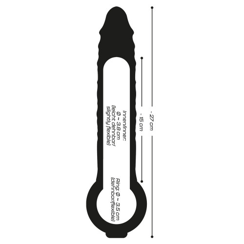 Crystal Skin Penis Sleeve - Guaina Fallica con...