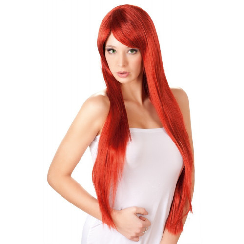 Cottelli Collection Long Straight Red Wig -...