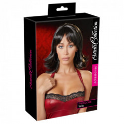 Cottelli Collection Choppy Black Wig - Parrucca Nera, Taglio Sfrangiato
