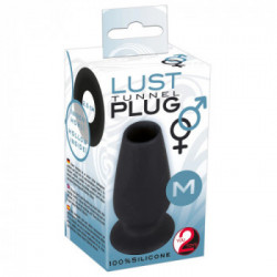 You2Toys - Plug Anale con Tappo, Nero, Silicone,