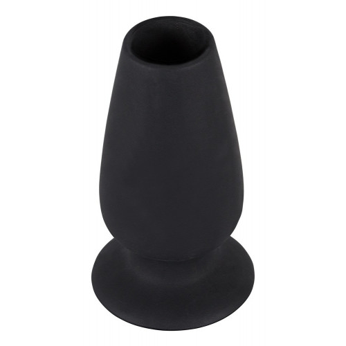 You2Toys - Plug Anale con Tappo, Nero, Silicone,