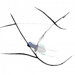 You2Toys - Plug Anale con Tappo, Nero, Silicone,