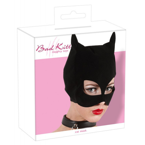 Bad Kitty Cat Mask - Maschera da Gatto, Nera