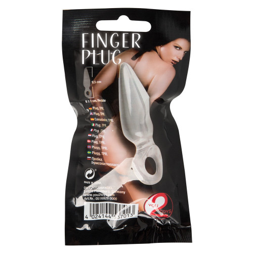 You2Toys Finger Plug - Plug Anale 