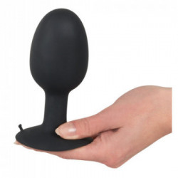 You2Toys - Plug Anale, Punta Arrotondata, Nero, Silicone