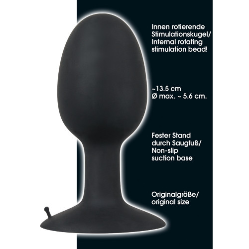 You2Toys - Plug Anale, Punta Arrotondata, Nero,...