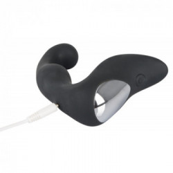 Rebel - Vibratore Anale, Punto P, Stimolante, Ricaricabile, Nero