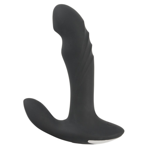 Rebel - Vibratore Anale, Nero, Silicone,...