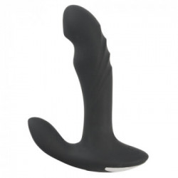 Rebel - Vibratore Anale, Nero, Silicone, Stimolante, Lungo