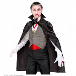 MANTELLO NERO misura bambino - 100 cm