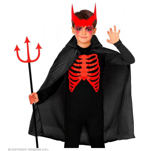 MANTELLO NERO misura bambino - 100 cm