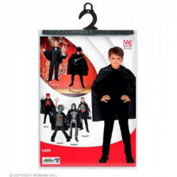 MANTELLO NERO misura bambino - 100 cm