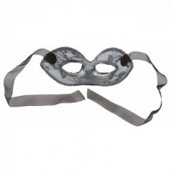 Cottelli Accessoires - Mascherina, copri Occhi, Pizzo Fine, Nera