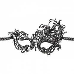 Cottelli Accessoires - Mascherina, per Giochi Erotici, Nera