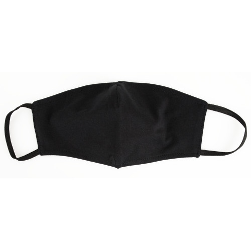 Noir Handmade - Mascherina, in Cotone, Nera