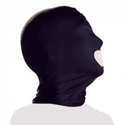 Bad Kitty Head Mask Bouth - Maschera Bondage, Solo Bocca Libera, Colore Nero