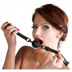 Bad Kitty Silicone Gag Small - Costrittivo per la Bocca con Palla in Silicone