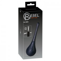 Rebel Rebel Anal Shower Black - Doccia Intima, 200 ml