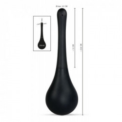 Rebel Rebel Anal Shower Black - Doccia Intima, 200 ml