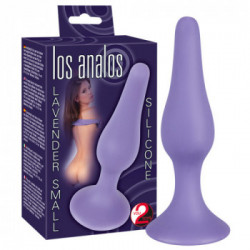 You2Toys Los Analos Purple - Plug Anale in Silicone, 9 cm. Ø 1-2,5 cm