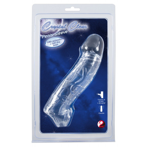 You2Toys - Guaina Fallica, Trasparente, Lungo,...