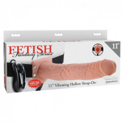 Fetish Fantasy - Strap On con Vibrazione, Dildo Realistico, Richiede Batterie, Unisex