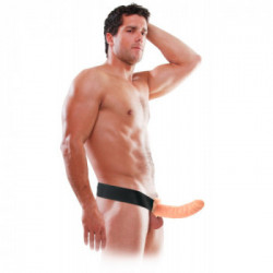 Fetish Fantasy - Strap On con Dildo Realistico, Cinturino Regolabile, Realistico