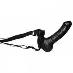 You2Toys - Strap On, Realistico, Nero, Lattice, Lungo
