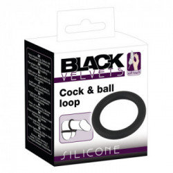 Black Velvets Cock & Ball Loop - Anello per il Pene e Testicoli