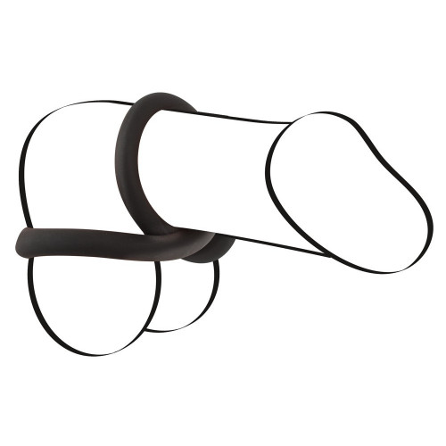Black Velvets Cock & Ball Loop - Anello per il...