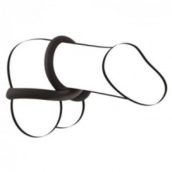 Black Velvets Cock & Ball Loop - Anello per il Pene e Testicoli