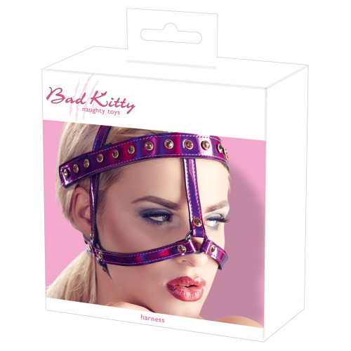 Bad Kitty Head Harness - Maschera