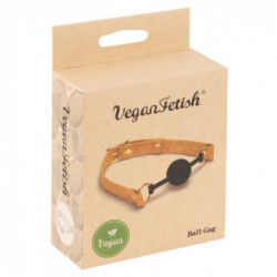 Vegan Fetish Gag Vegan - Costrittivo per la Bocca con Palla, Ø 4 cm