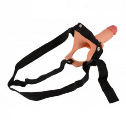 Realistixxx - Strap On con Guaina Fallica, Color Pelle, Stimolante, Lungo
