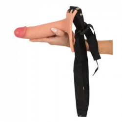 Realistixxx - Strap On con Guaina Fallica, Color Pelle, Stimolante, Lungo