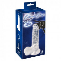 Crystal Strap - Strap On, CryStal, Lungo, Dildo, Ventosa