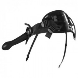 Fetish Fantasy - Strap On, Dildo Rimovibile, Dimensioni Regolabili, Reggicalze, Calze