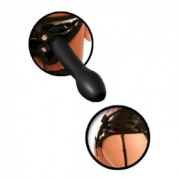 Fetish Fantasy - Strap On, Dildo Rimovibile, Dimensioni Regolabili, Reggicalze, Calze